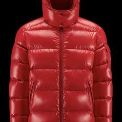 Moncler Maya Zip Up Jacket Red Size 4