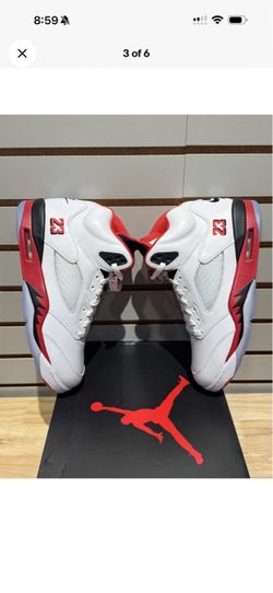 Jordan Fire Red 5