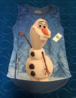 Frozen- Olaf Sleeveless Tee