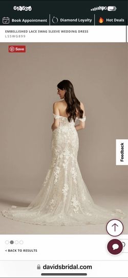David’s bridal wedding dress