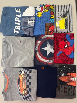 Kids 5T short sleeve shirts 10.00 for all