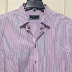 Venti Limited Edition MENS Buttons Down Shirt Size 44/17.5