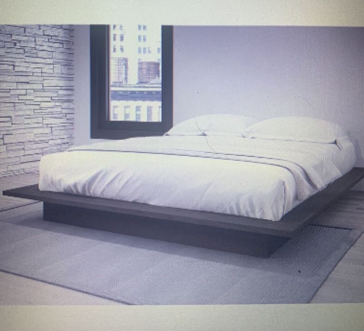 Queen platform Bed Frame