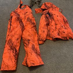 HUNTING Overalls And Coat MEDIUM Size