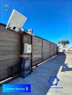 Solar Gate Opener.