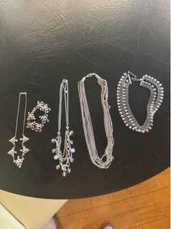 Vintage Silver Costume Jewelry