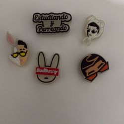 Bad Bunny Croc Charms 
