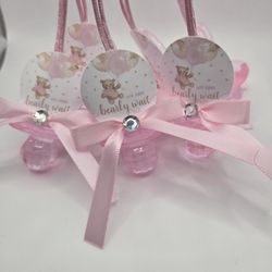 Girl Can Bearly Wait Baby Shower Pacifiers Guest Favor Necklaces 