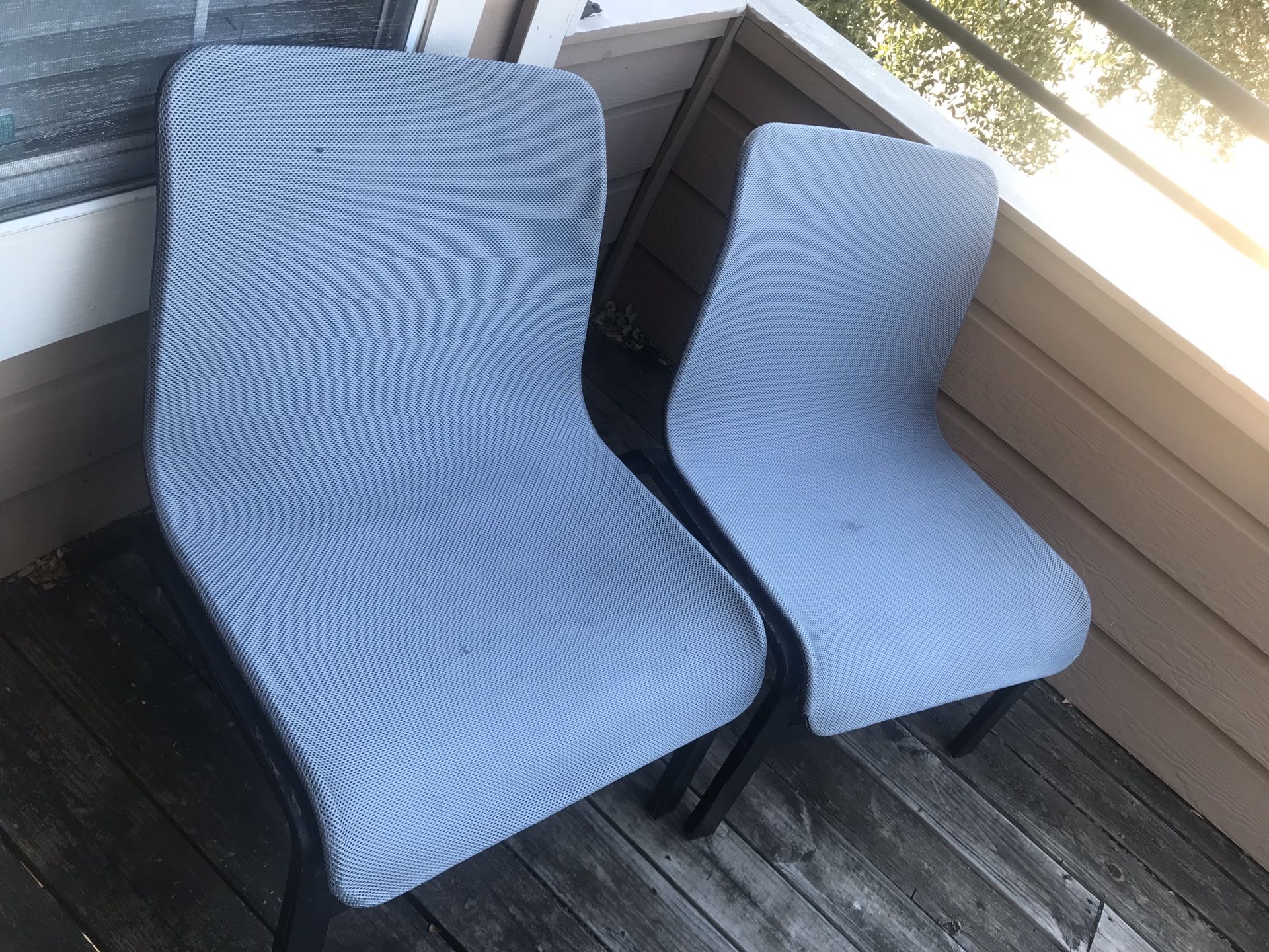 2 Ikea Patio Chairs