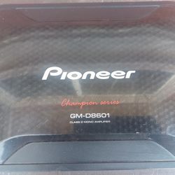 AMPLIFICADOR AMPLIFIER  PIONEER 1600.1 CLASE D MONO BLOCK GOOD CONDICIÓN ABLO ESPAÑOL 