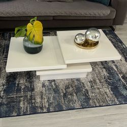 High Gloss Modern Coffee Table For $130