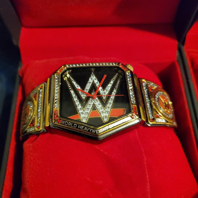 Wwe Titles Watches Black 