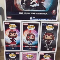 Scarlet Witch Set Funko Pop 