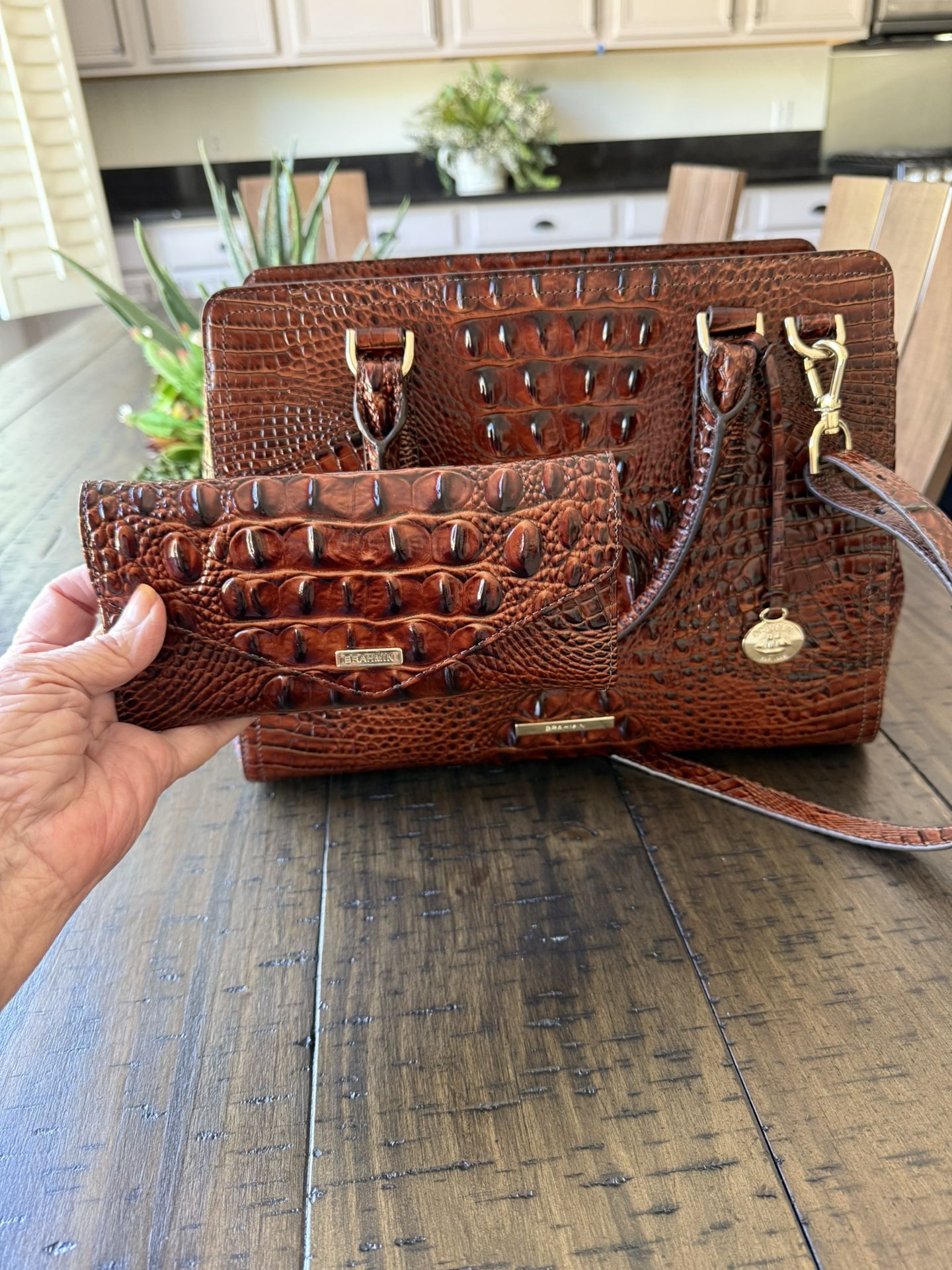 Brahamin Handbag And wallet Reduced Price