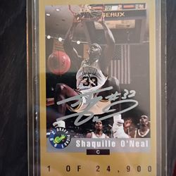 shaquille o'neal 1 of 24900 classic signature series