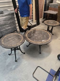Coffee and side tables