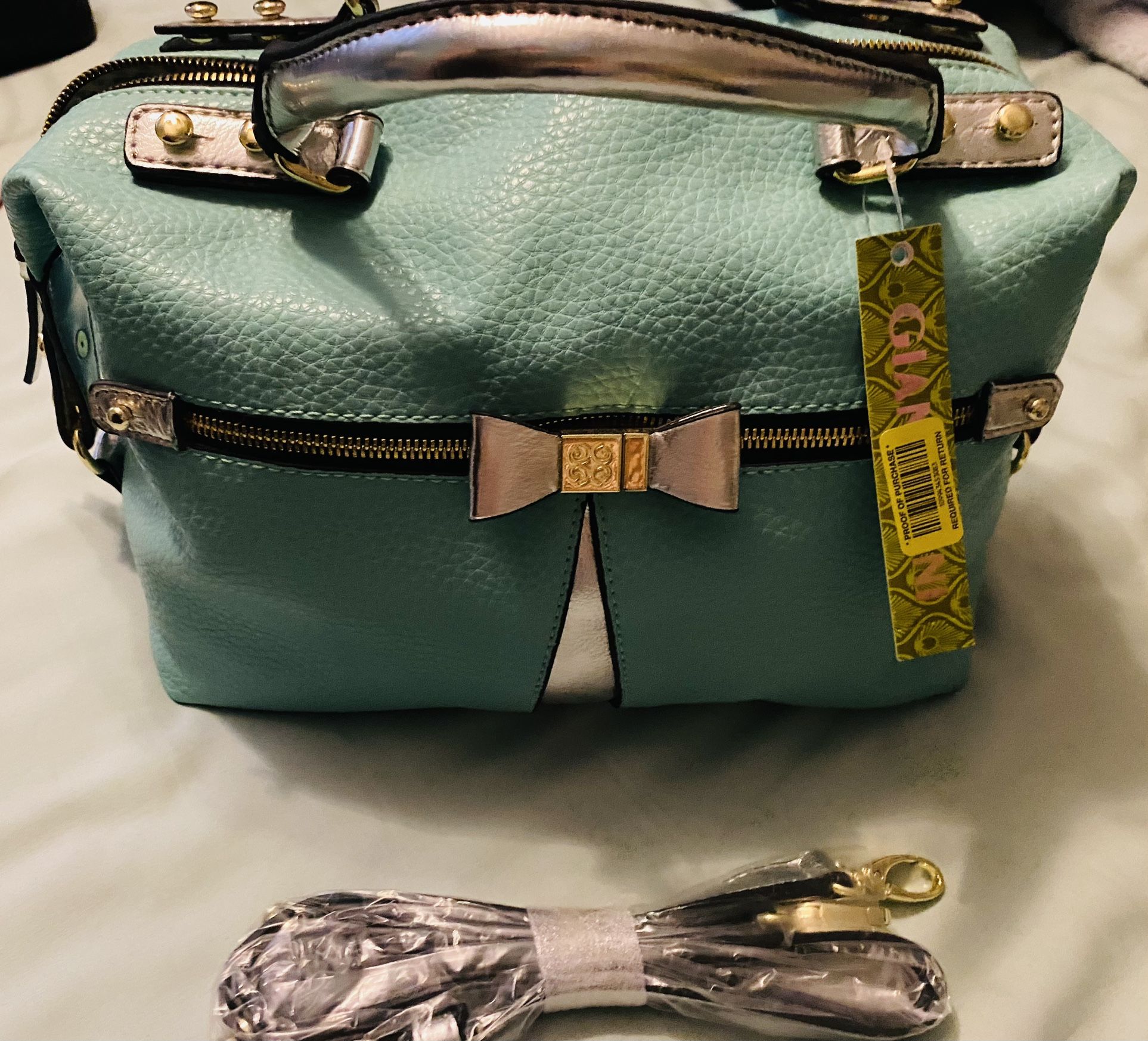 Tiffany Colored Giani Bernini Bag