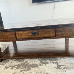 Wood table