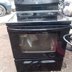 Kenmore Glass Cooktop Kitchen Stove