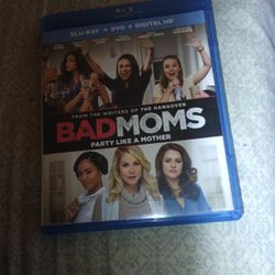Bad Moms Blu Ray Plus Dvd