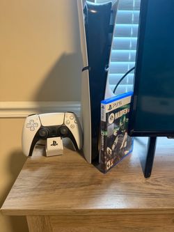 PS5 Disc Edition Bundle + Controller, Madden 26 & Charging Dock