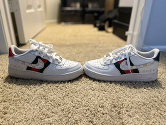 Custom Gucci Air Force 1 Size 7