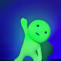 Glow in the dark extra large smiski