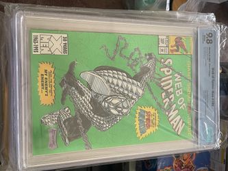 Web of Spider-Man #100 CGC 9.8 NM/MT / 1st App Spider-Armor / 1993 / Comic Book