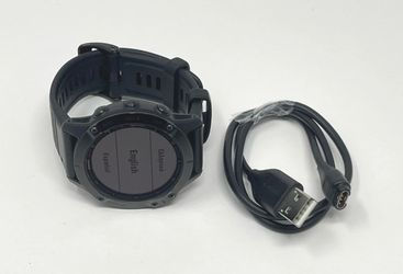 Garmin Fenix 6 Pro Premium Multisport Black With Bands GPS solar 51 mm Used