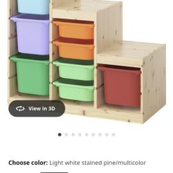 2 Ikea Storage Containers 
