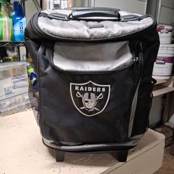 Raiders Rolling Cooler Bag