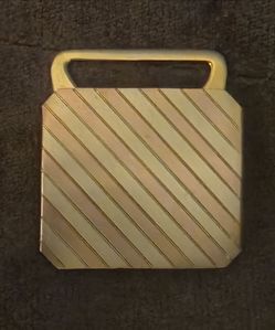 1kk920's John Frick Jewelry Co. Art Deco Friction Belt Buckle