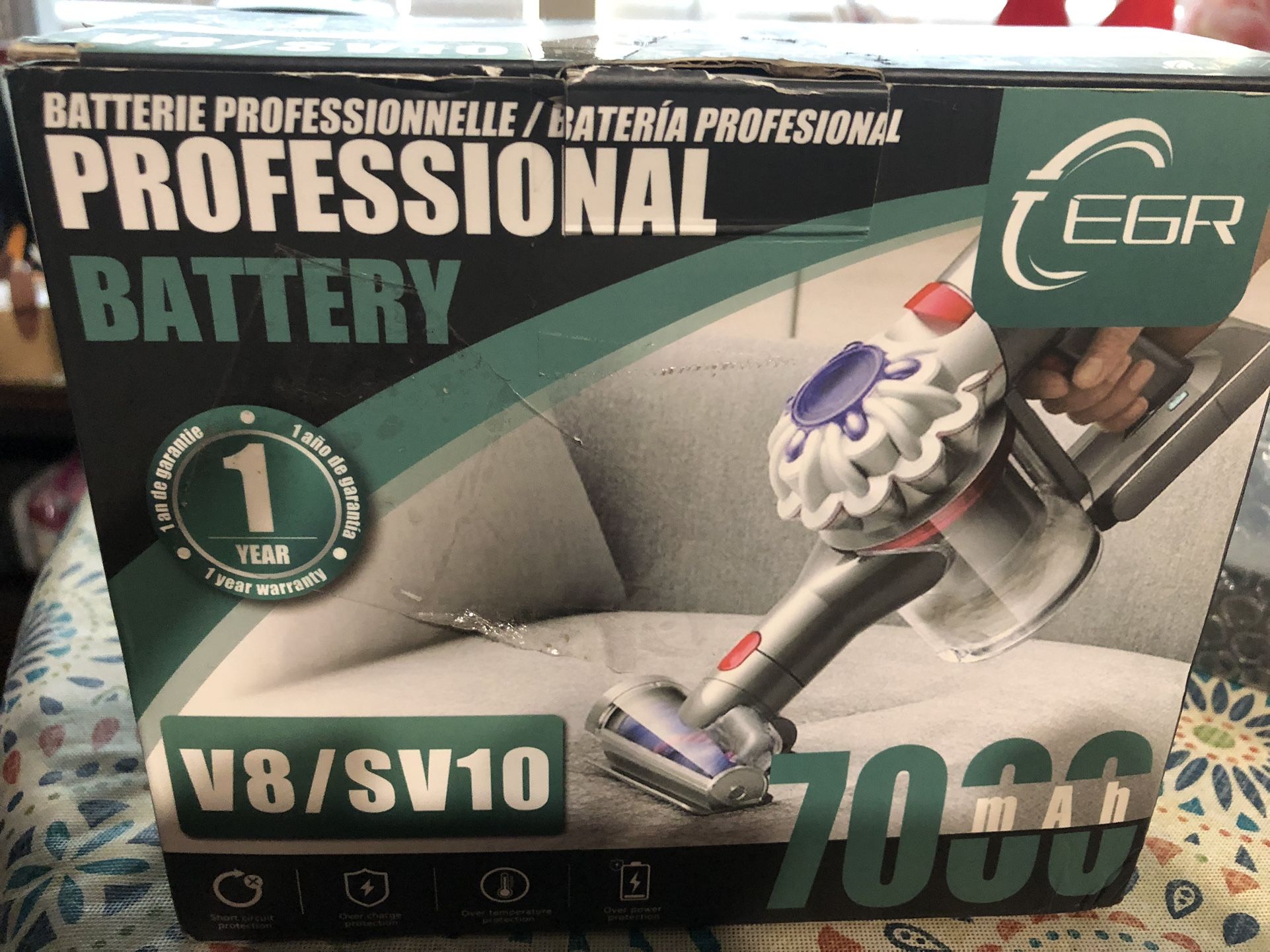 Professional Battery  V8/sv10