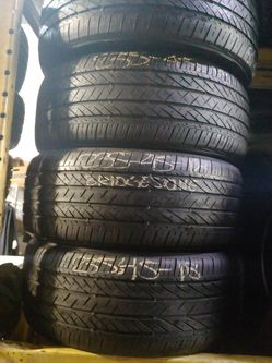 Good Set Of Used 235/45/18 Bridgestone