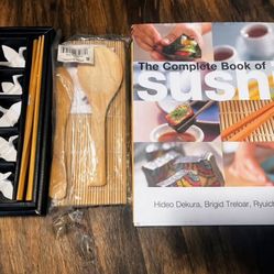 Sushi Book And Kit 