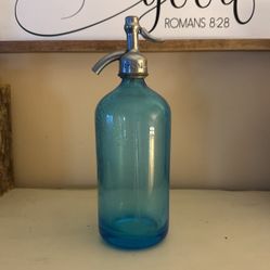 Vintage Seltzer Bottle From The 40’s