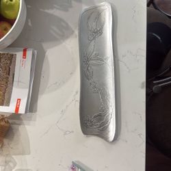 Silver Decorative Tray/Plaque 