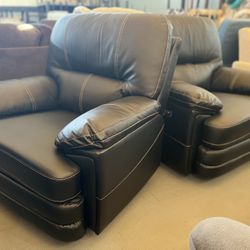 Mid Century Loveseat Recliner 