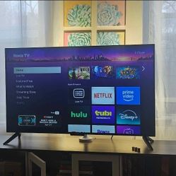 Roku Smart TV – 50-Inch 4K HDR RokuTV with Roku Enhanced Voice Remote