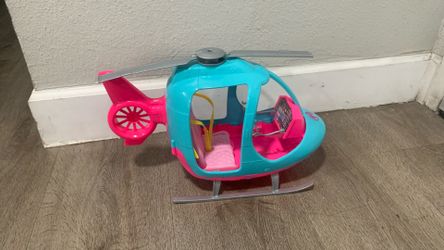 Barbie toy helicopter