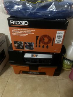 3 gal. 5.0 go nxt vaccum/ 7 piece detailing kit