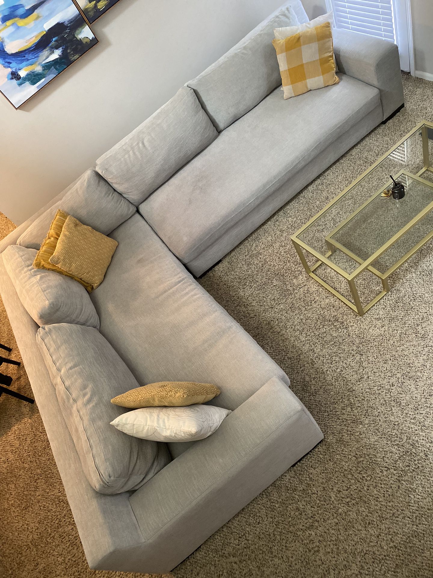 L-shaped Sectional Couch 