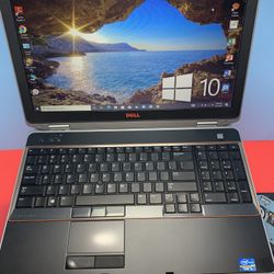 i3 ..i3..DELL LATITUDE  6520….128-SSD  GBcapacity …6.00 GB -RAM .  FASTER  and  READY FOR CLASSES  ON LINE OR