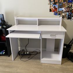 White Work Office Desk