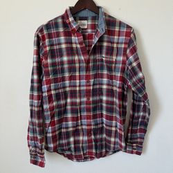 Bonobos Men's Red Plaid Shirt