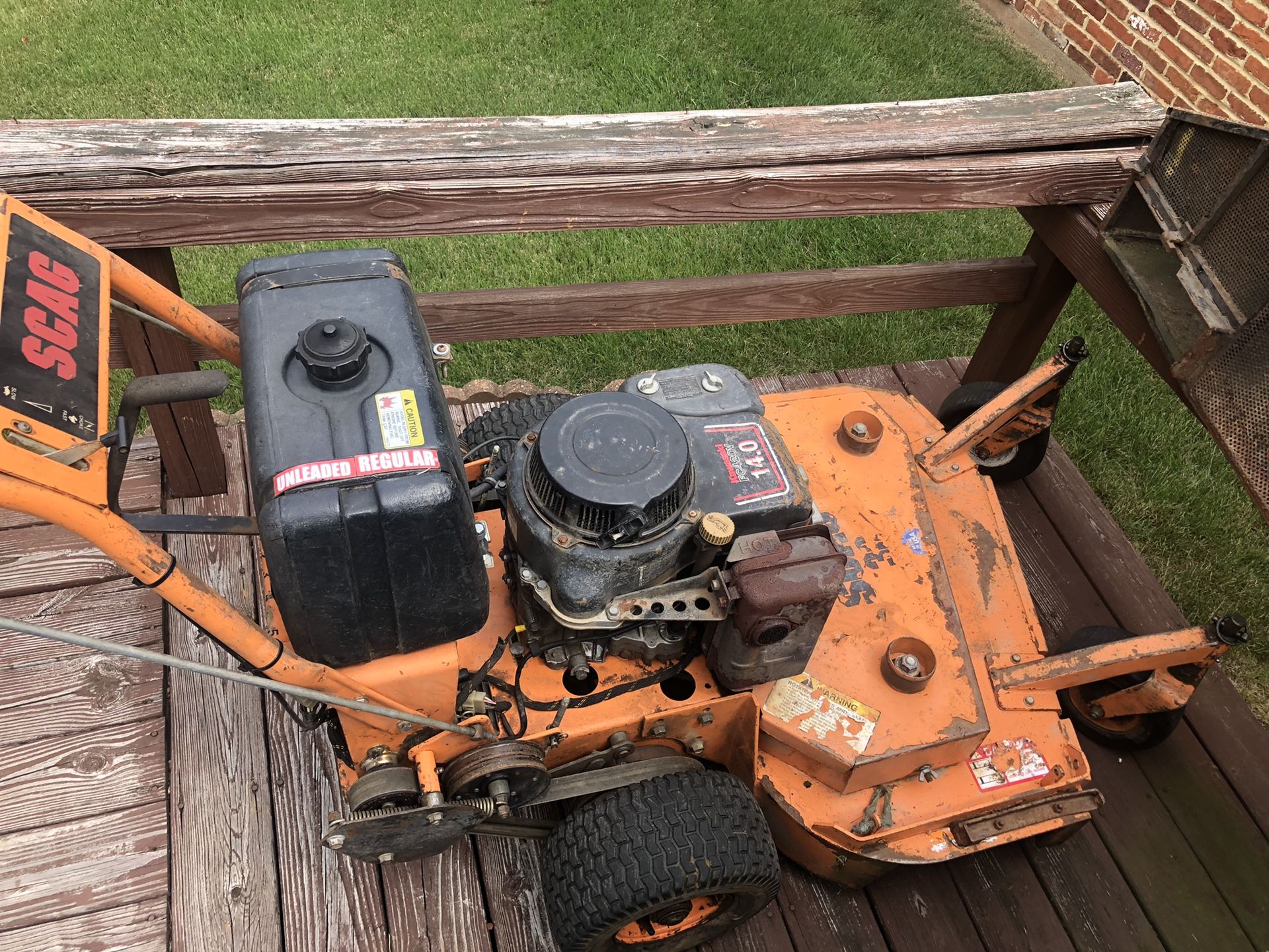 Scag commercial lawn mower 36in