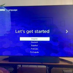 Home Theater Bundle – Sony 65” 4K HDR TV + Roku Soundbar – $675 OBO