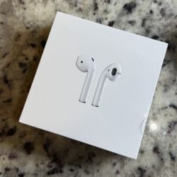 New Apple AirPods (2nd Gen) with Charging Case – Sealed