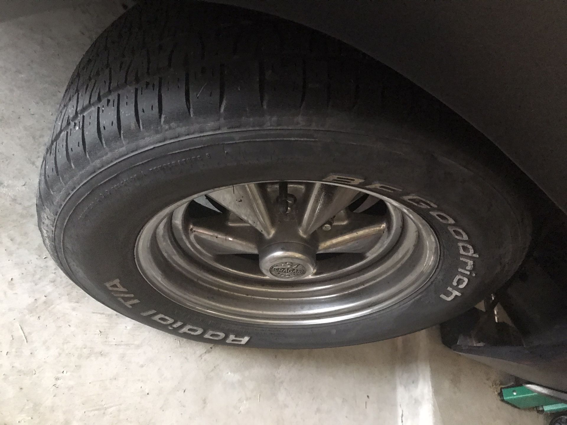 415 inch cragars—WHEELS and TIRES included for Sale in Tomball, TX