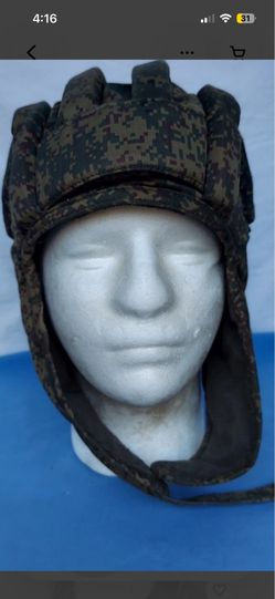 Russian Tanker Helmet Camo